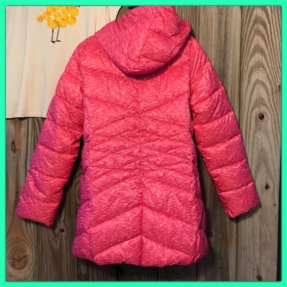 Cover her buns GapFit Royal Fuchsia Puffer Parka - Picture 5 of 8